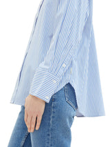 Loose Fit Hemd mit Streifen