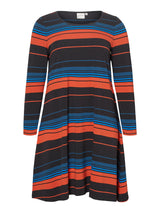 JREL LS ABOVE KNEE DRESS - S