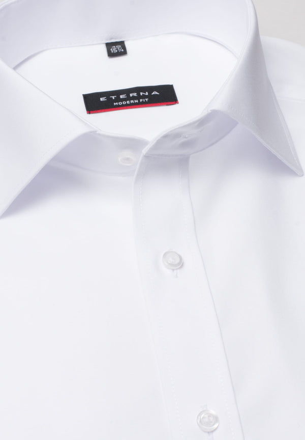 ETERNA KURZARM HEMD MODERN FIT POPELINE
