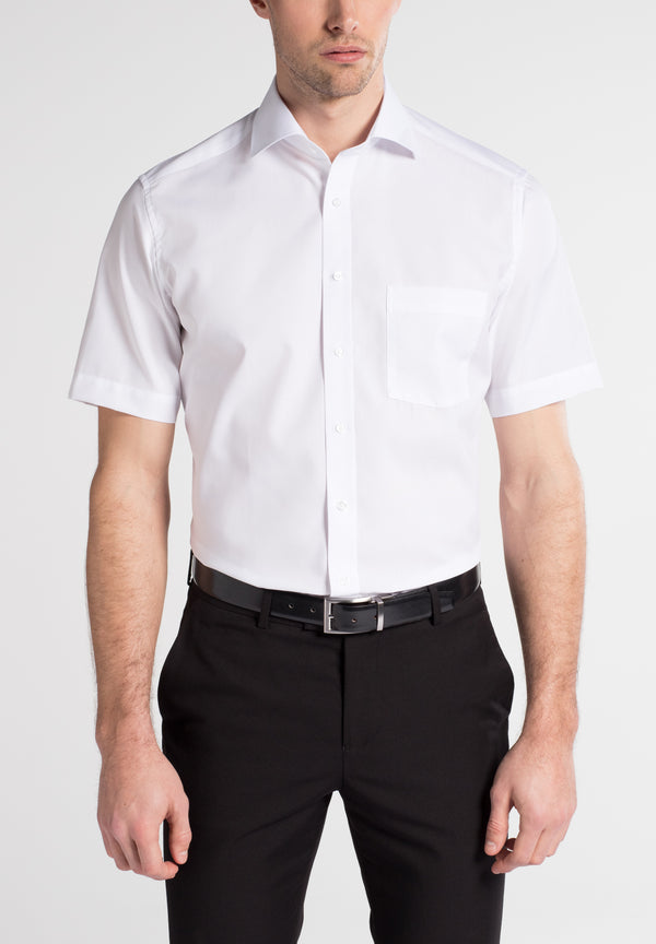 ETERNA KURZARM HEMD MODERN FIT POPELINE