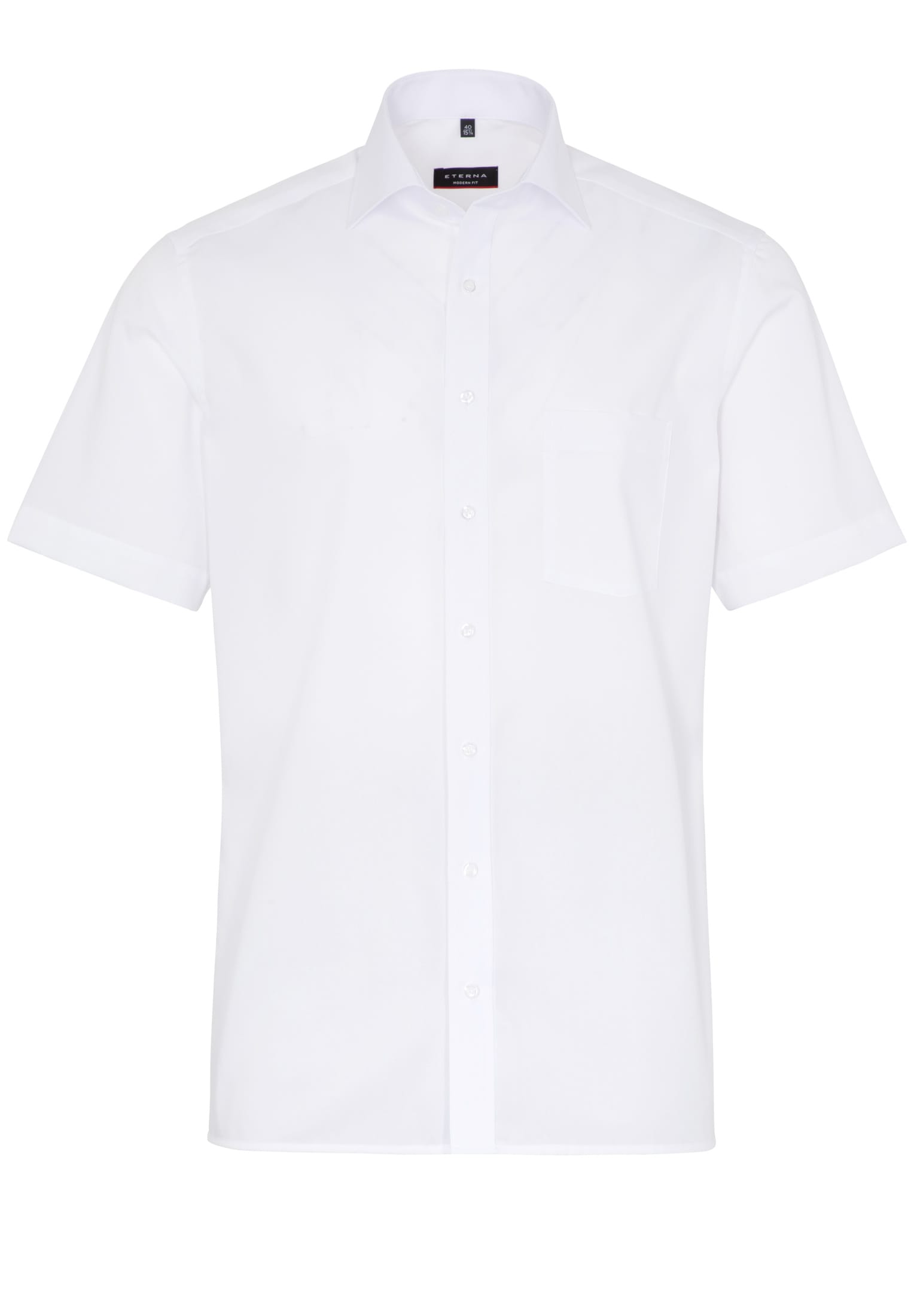 ETERNA KURZARM HEMD MODERN FIT POPELINE