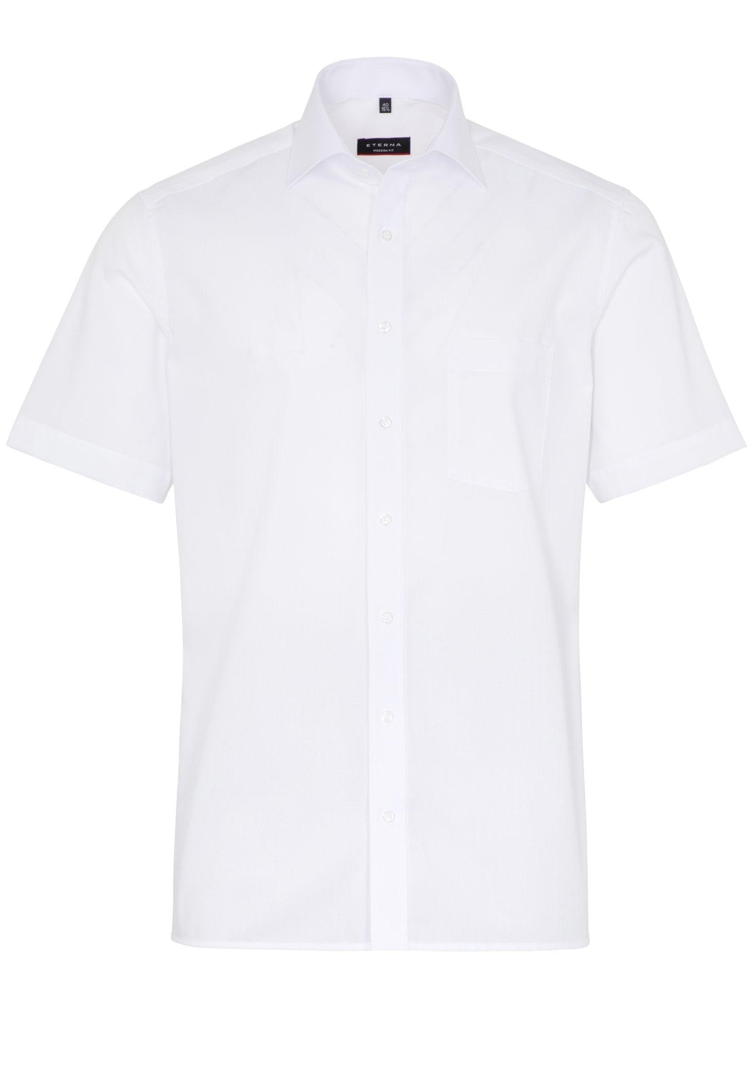 ETERNA KURZARM HEMD MODERN FIT POPELINE