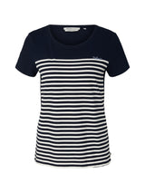 relaxed striped tee