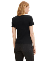 slim embroidered t-shirt