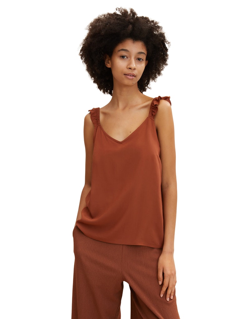 camisol top  with ruffles