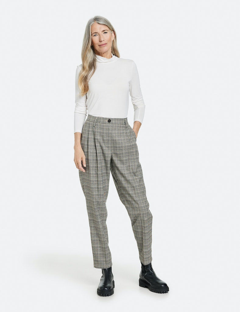 Karierte Hose