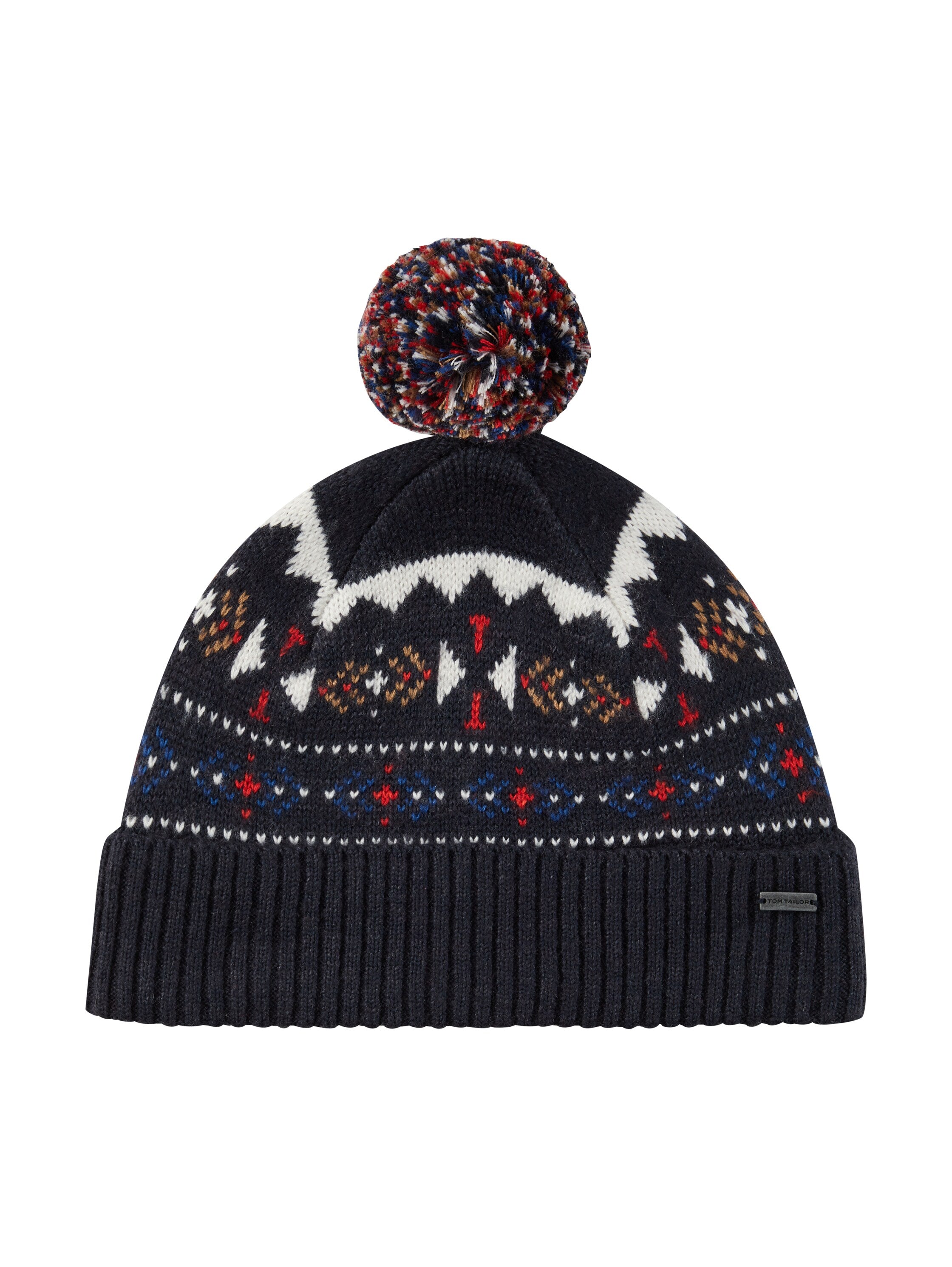 jacquard knitted hat
