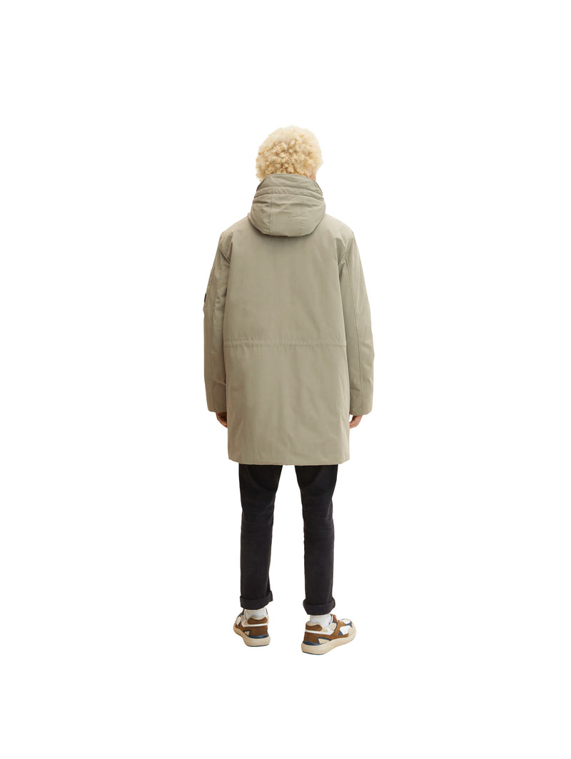 modern detailed parka