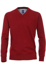 REDMOND PULLOVER mit V-Ausschnitt