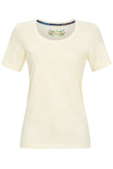 Unifarbenes T-Shirt