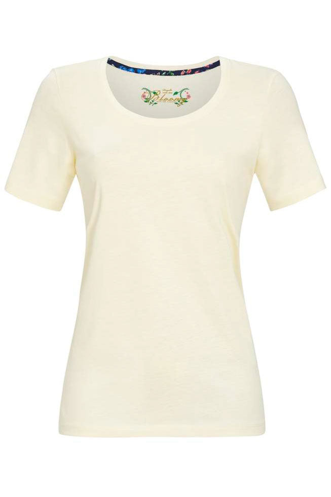Unifarbenes T-Shirt