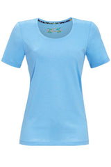 Unifarbenes T-Shirt
