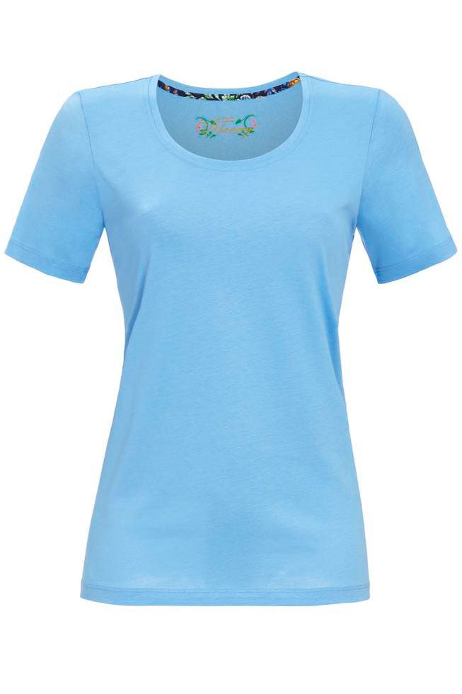 Unifarbenes T-Shirt
