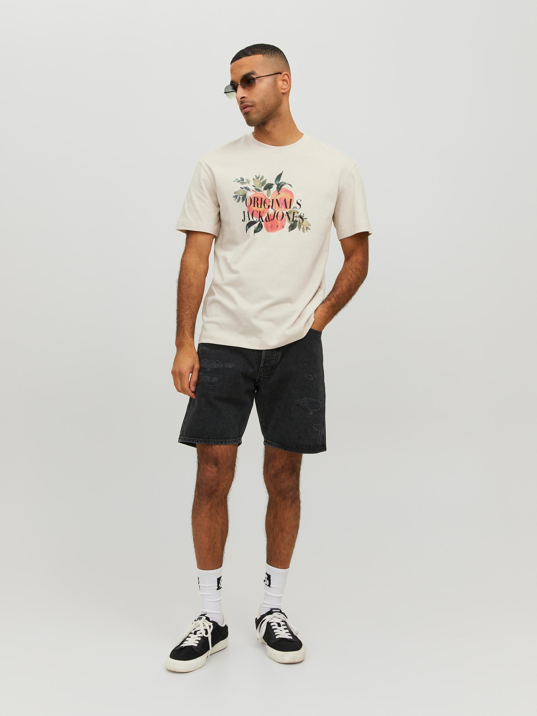 JORFLORES TEE SS CREW NECK