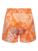 ONLCARO HW LINEN BL PULL-UP SHORTS PNT