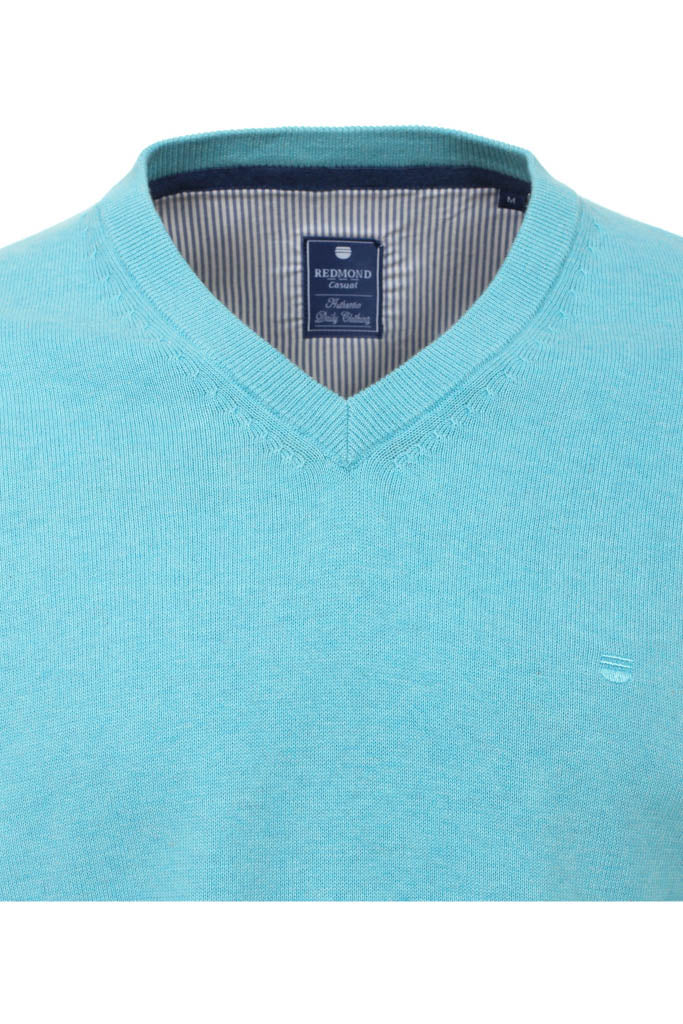 REDMOND PULLOVER mit V-Ausschnitt