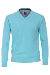 REDMOND PULLOVER mit V-Ausschnitt