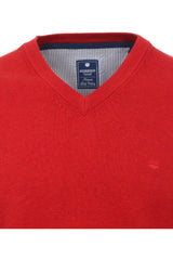 REDMOND PULLOVER mit V-Ausschnitt