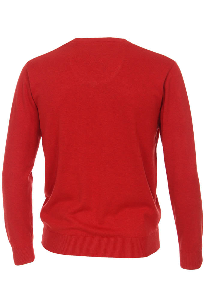 REDMOND PULLOVER mit V-Ausschnitt