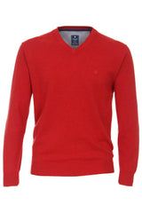 REDMOND PULLOVER mit V-Ausschnitt