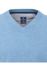 REDMOND PULLOVER mit V-Ausschnitt