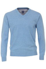 REDMOND PULLOVER mit V-Ausschnitt