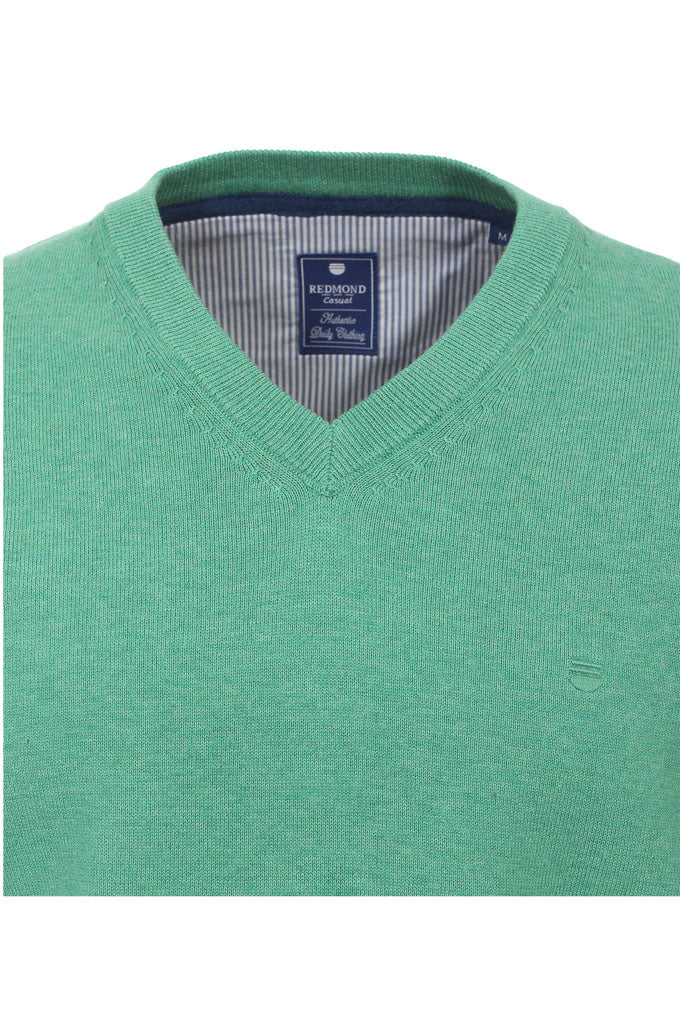 REDMOND PULLOVER mit V-Ausschnitt