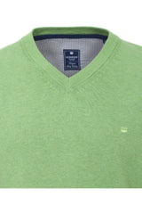 REDMOND PULLOVER mit V-Ausschnitt