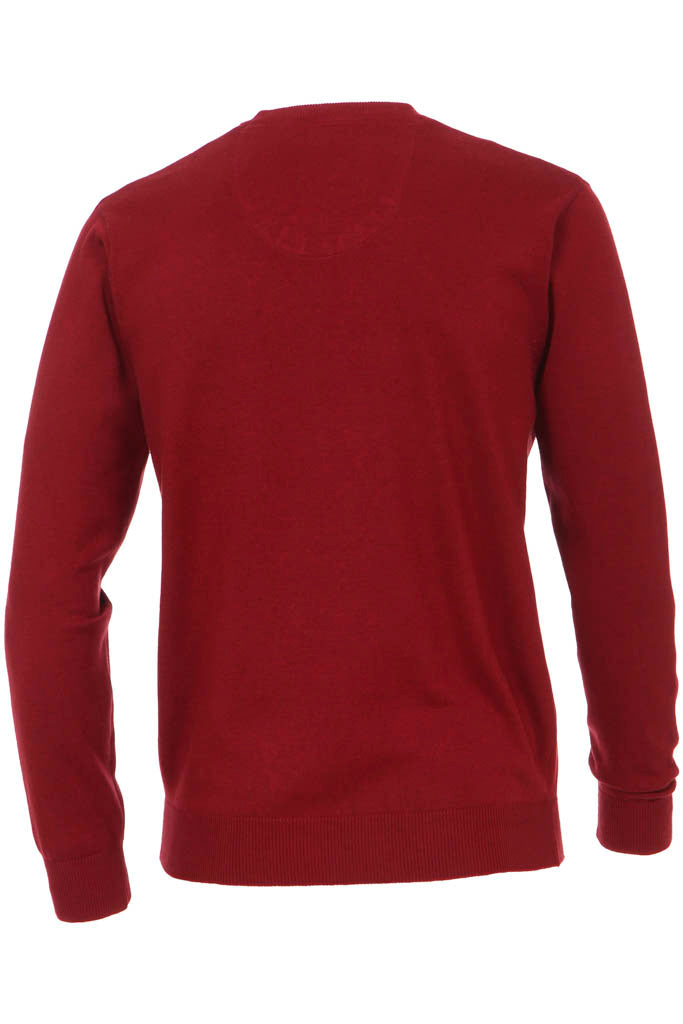REDMOND PULLOVER mit V-Ausschnitt