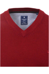 REDMOND PULLOVER mit V-Ausschnitt