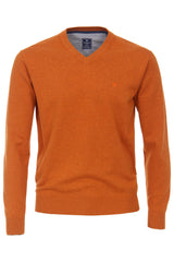 REDMOND PULLOVER mit V-Ausschnitt