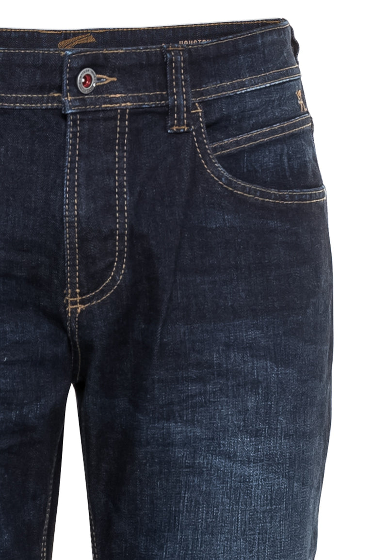 Regular Fit Jeans mit C-Logo aus Baumwolle