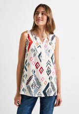 Multicolor Print Top