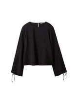 Bluse mit Schnürung
