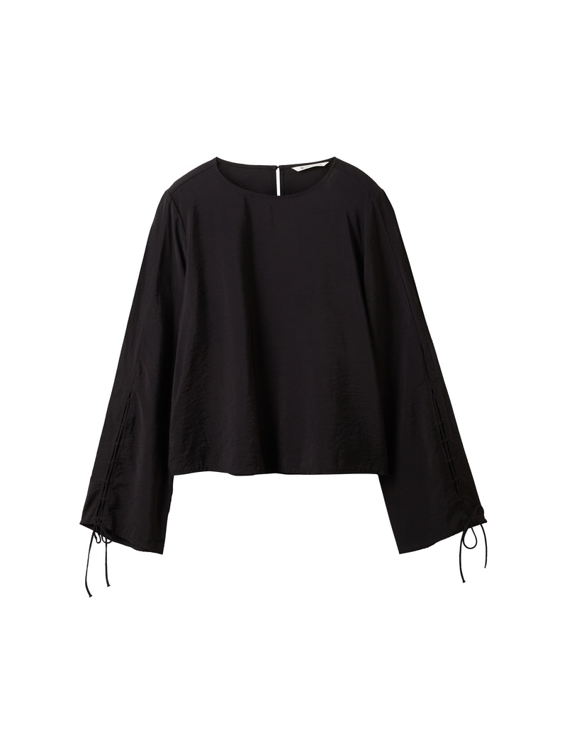 Bluse mit Schnürung