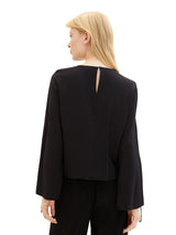 Bluse mit Schnürung