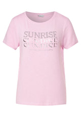 T-Shirt mit Wordingprint