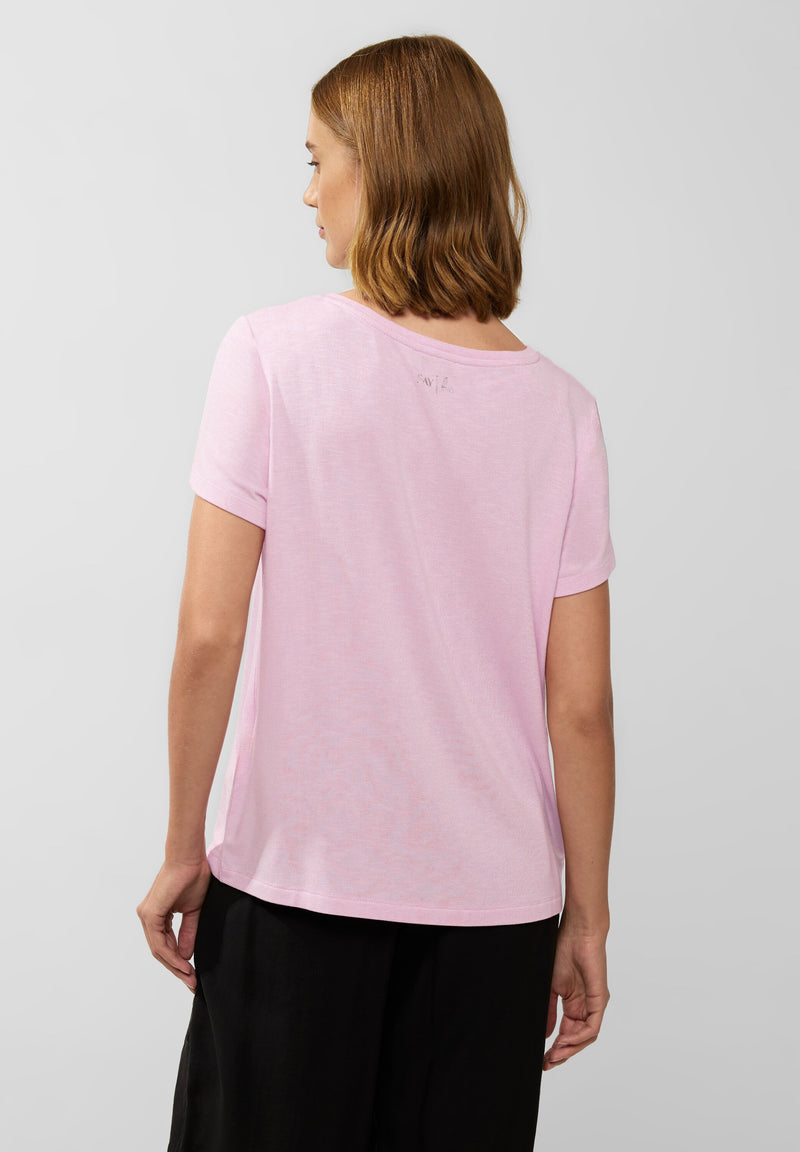 T-Shirt mit Wordingprint