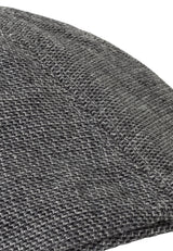 Flat Cap mit Wolloptik