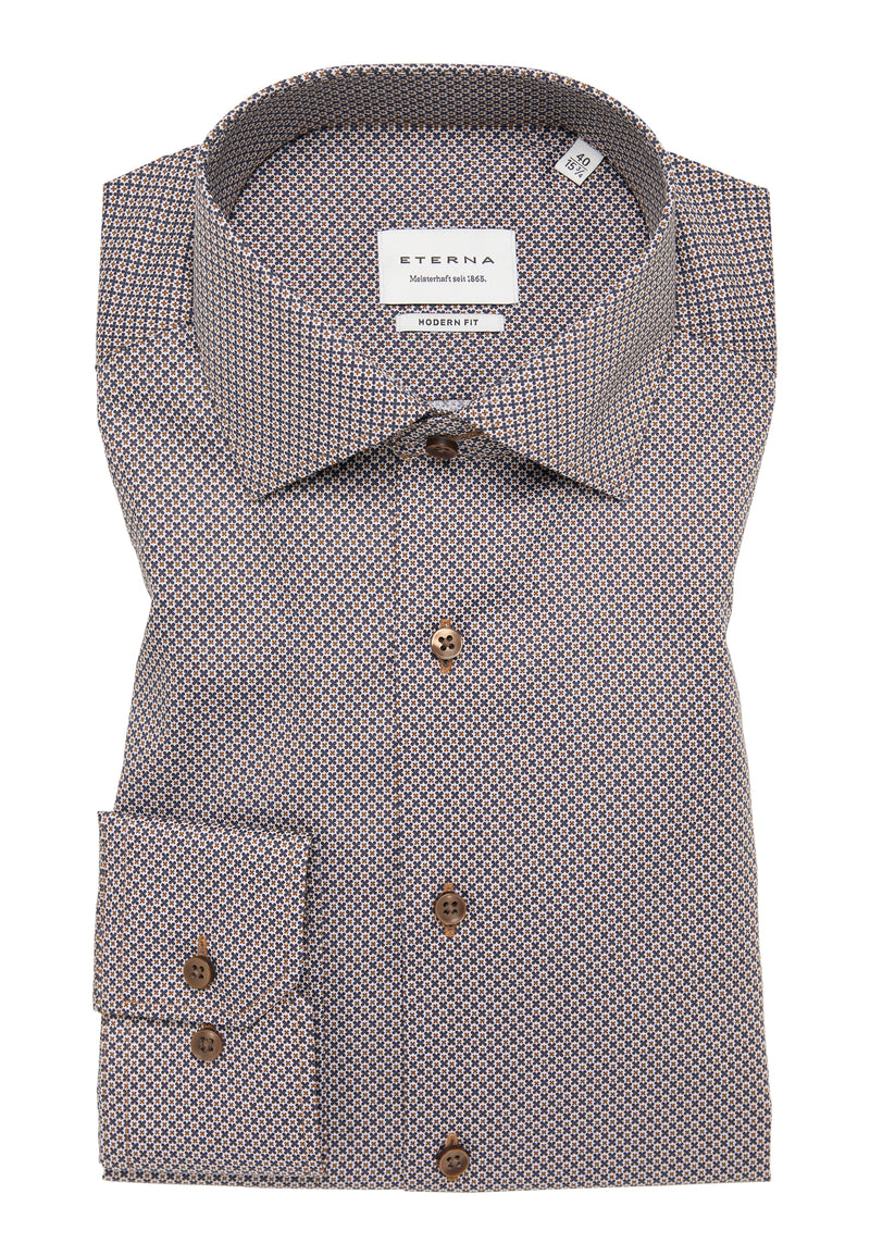 ETERNA Print-Hemd MODERN FIT