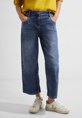 Loose Fit Culotte Jeans