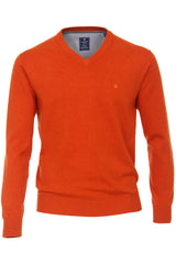 REDMOND PULLOVER mit V-Ausschnitt