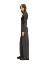 Flared Leg Hose mit Glitzerprint