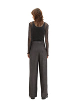 Flared Leg Hose mit Glitzerprint