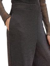 Flared Leg Hose mit Glitzerprint