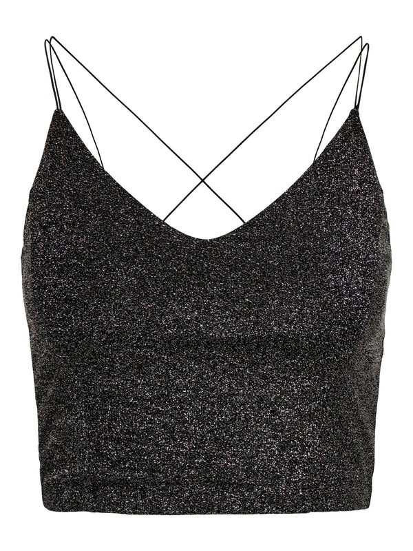 ONLTANNY S/L GLITTER TOP JRS