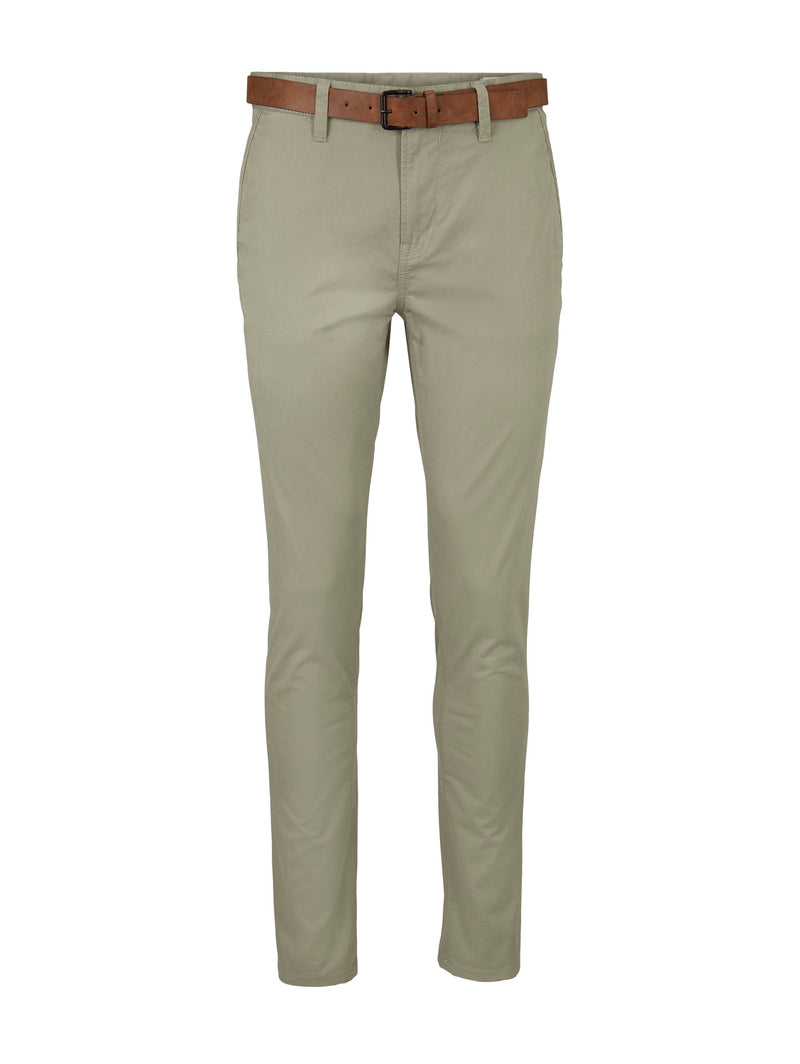 Slim Chino with belt