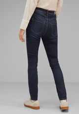 Blaue Skinny Fit Jeggings
