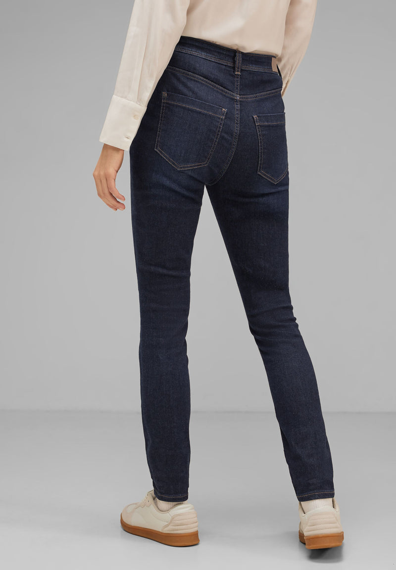 Blaue Skinny Fit Jeggings