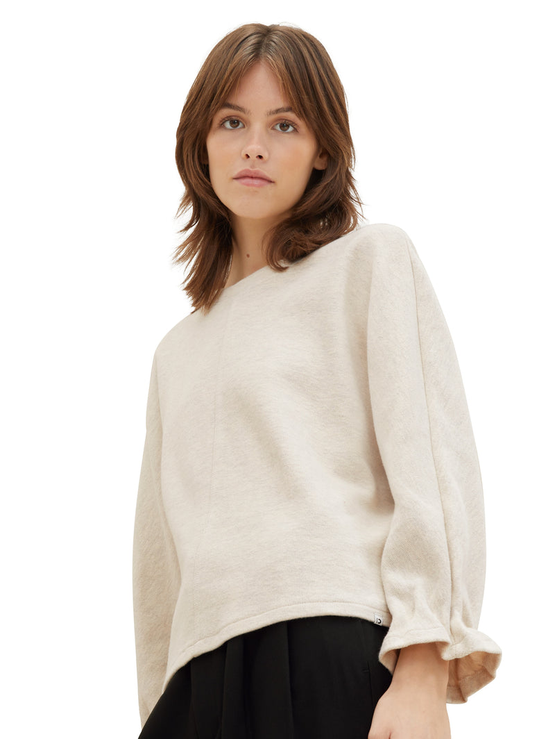 Sweater mit Fledermausärmeln